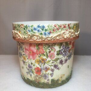 Handmade Decoupage Planter                      SPECIALSHIPPING$4.99